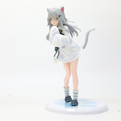 Cat Girl Figure Anime Girl PVC Action Figure Toy Nachoneko Channel Game Statue Collection Model Doll Gift