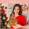 Christmas Party Cookie Packaging Gingerbread Man Motif Compact Design Supplies