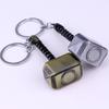 Thor's Hammer Alloy Pendant & Keychain - Avengers-Inspired
