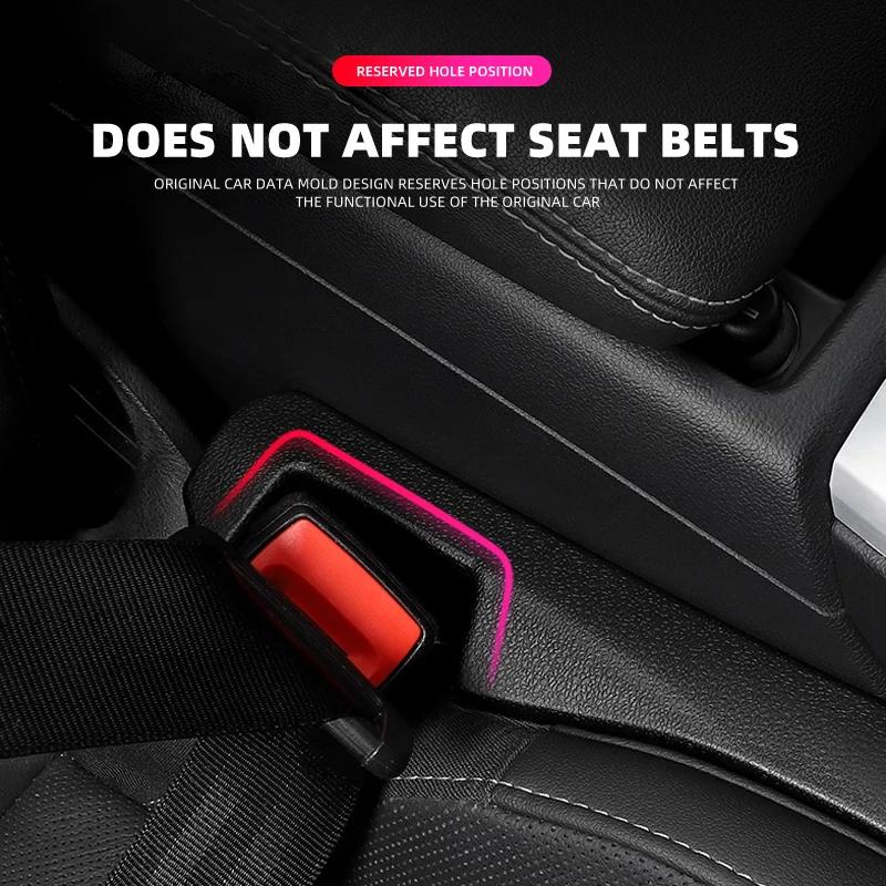 For Volkswagen 1pc Car Seat Gap Strip Cars Cushion Side Seam Filling Plug For VW GTI Polo Golf Passat Tiguan Arteon Touareg Taig