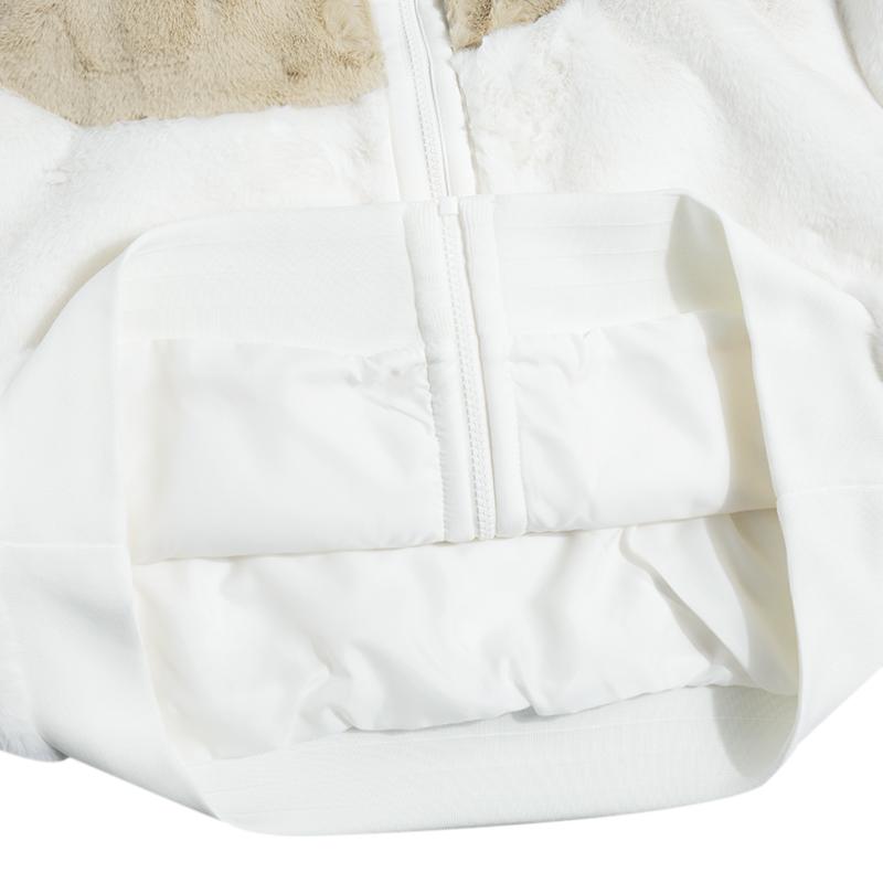 Nike NSW Swoosh Faux Fur Warm Jacket Men Jackets White FB7664-133