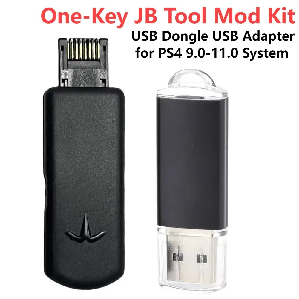 Kit Mod Strumento JB a Chiave Singola Adattatore USB JB con Kit Cavo Tipo-C Accessori di Gioco per Sistema PS4/PS4 Pro/PS4 Slim 9.0-11.0