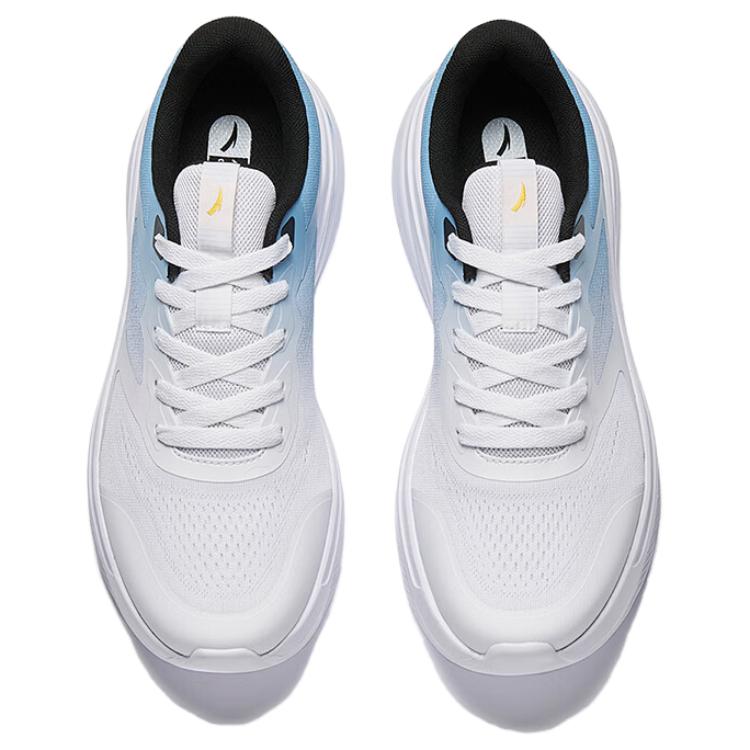 Anta Comfortable Versatile Shock Absorbing Durable Lightweight Low Top Training Shoes Men Sneakers White Blue 112517793-2