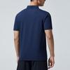Anta Logo Embroidered Collar Short Sleeve Polo Men Tops Midnight-Blue 152327134-5