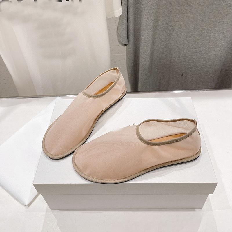 

Прозрачные сетчатые сандалии повседневные и удобные туфли на плоской подошве женские дышащие полые рыболовная сеть одинарные туфли 40