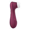Stimulateur Clitoridien - SATISFYER - Pro 2 Gen 3 - Liquid Air - Ventouse - Bordeaux