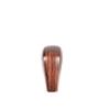 Cover Trim For BMW 1 Series Wood Grain E81 Brown Central Console Gear Shift Knob