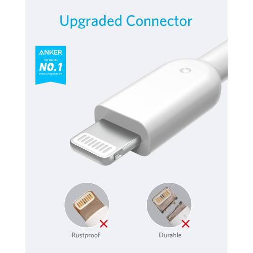 Anker iPhone Charging Cable PowerLine II Lightning Cable MFi Certified Ultra Durable Compatible with iPhone 14 / 14 Plus / 14 Pro / 14 Pro Max / 13 /