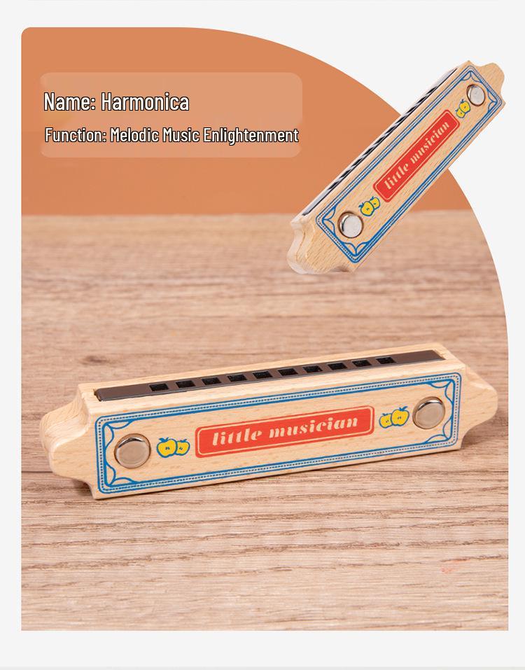 Denmark Infant & Toddler Wooden Percussion & Wind Instruments - Orff Music Teaching Aids