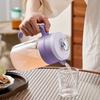 Extra Große 800/1500ml Teekanne mit Sieb und festem Borosilikatglas, auslaufsicheres Design für Eistees und Fruchtaufgüsse