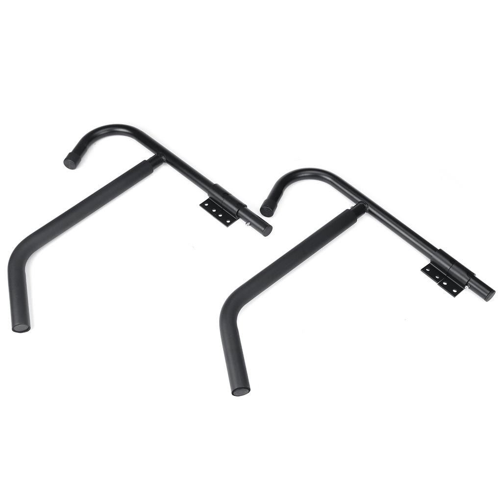 Sammenleggbare Kraftige Innendørs Kajakk Oppbevaringskroker Henger 90° Svingbar Veggmontert Verktøy Hengende Vugge Stativ for Kano Kajakk Surfebrett 2 stk