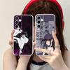 JJK Utahime Iori Clear Mobile Phone Case for Samsung Galaxy S25 S24 S23 S22 S21Plus FE Ultra Colorful Cover