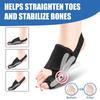 1Pc Ankle Brace Bunion Corrector Women Men Big Toe Straightener, Adjustable Bunion Splint Hallux Valgus Correction Toe Support