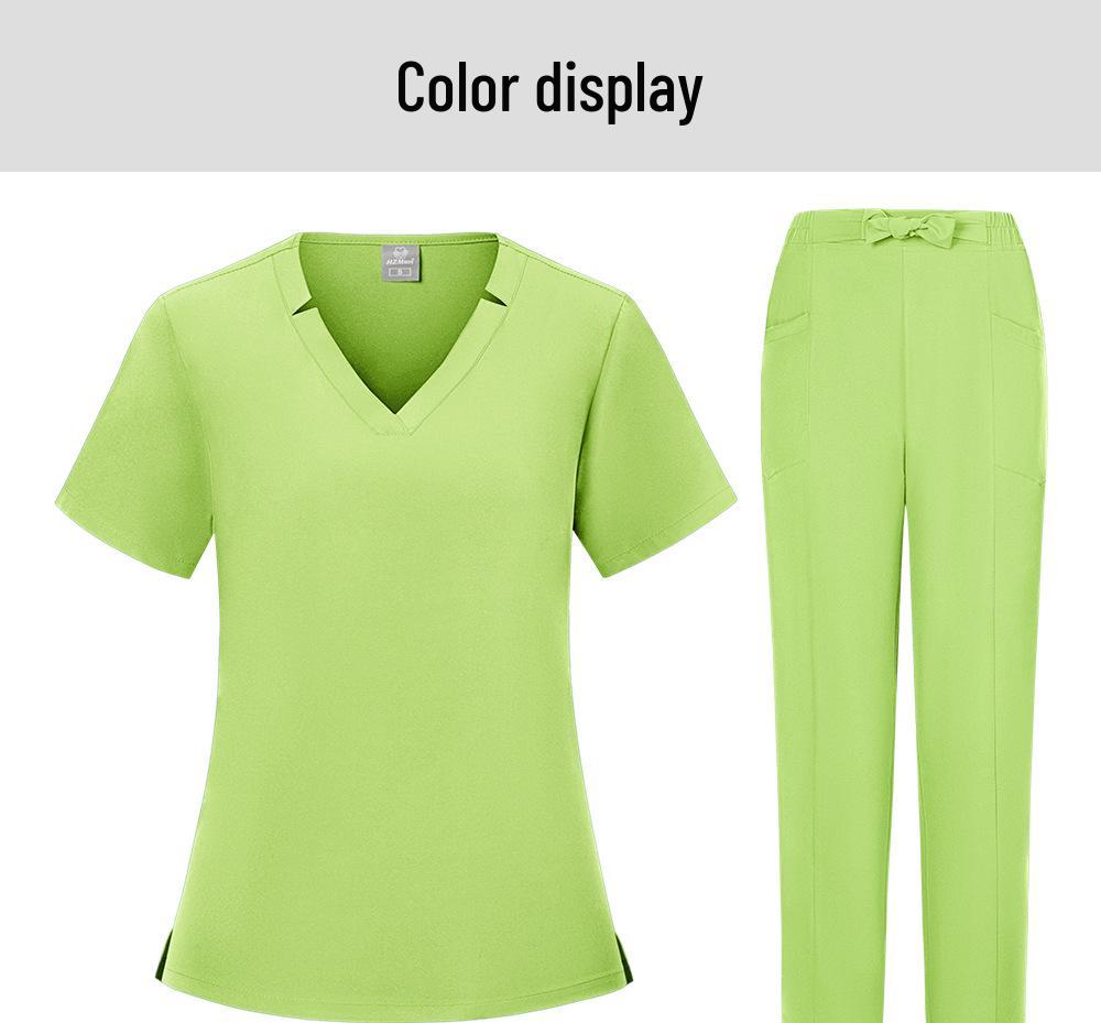 Unisex Nurse Scrub Suit - Sweat-Wicking & Heat-Dissipating