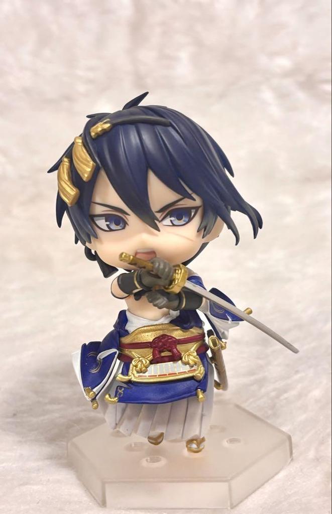 [USED] Nendoroid Touken Ranbu Mikazuki Munechika Sword Killer with Rubber Strap