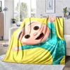 Coperta Stampata a Tema CoComelon - Perfetta per Divano, Letto, Viaggi e Uso Esterno | Lavabile in Lavatrice, Accogliente e Durevole.