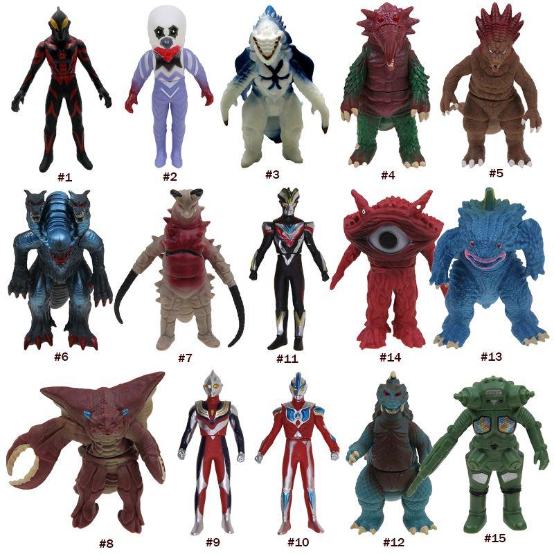 Action Ultra Figure Ultraman Ultra Monster Series Sofvi Soft Figure Toys