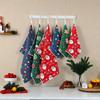 6Pcs Christmas Kitchen Towels Xmas Hand Towels Christmas Decorations for Home 2025 Navidad Noel Dish Towels Gifts