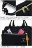Anello CROSS BOTTLE ATH0851R, a small, water-repellent, two-way clasp mini shoulder bag suitable for crossbody use, in black.