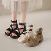 Open Toe Ladies Shoes Roman Style Platform Women's Sandals On Sale Summer Anti Slip Hot Korea Daily The Best Wholesale Vip Shoe