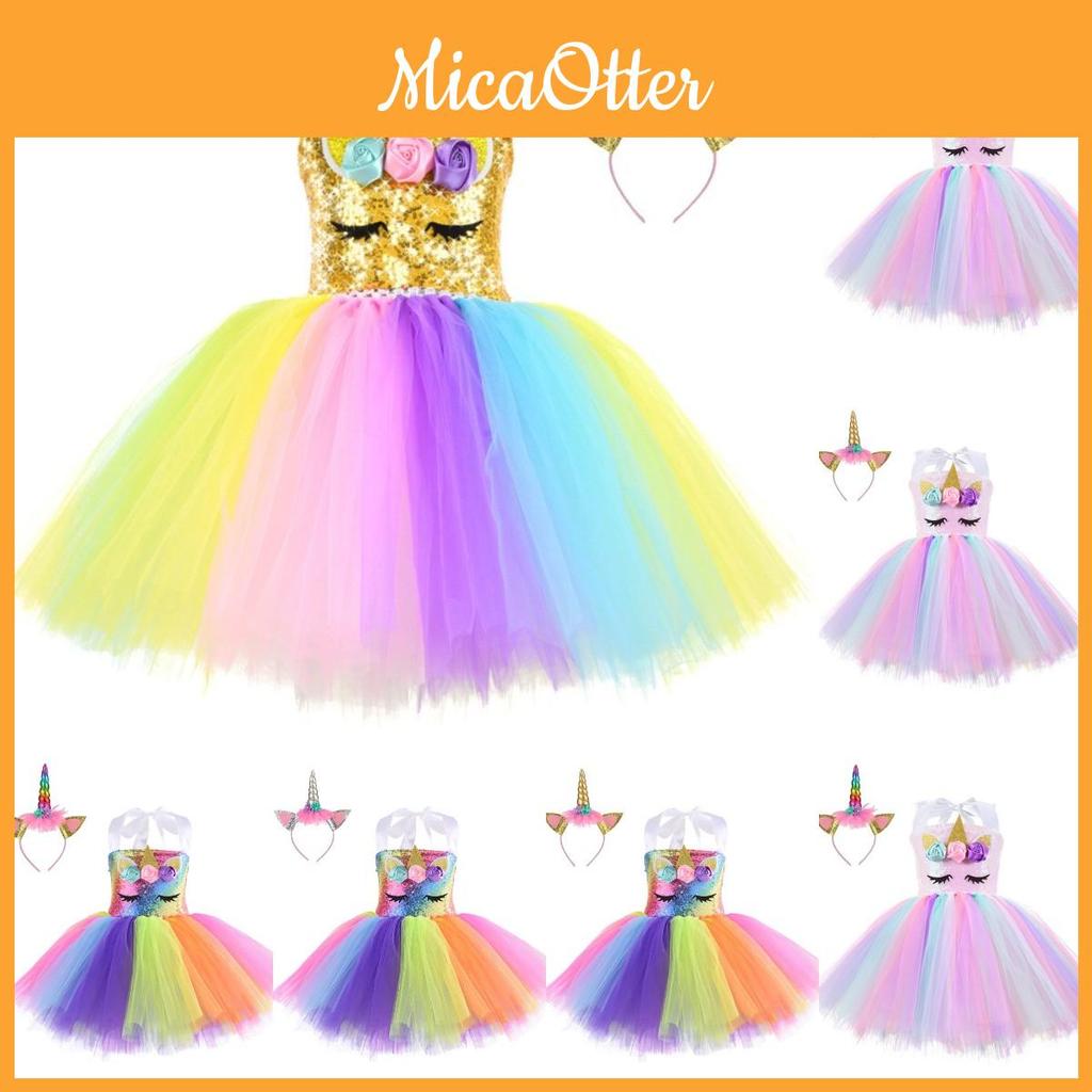 Soft And Harmless Unicorn Cosplay Girls Dress For Daily Life