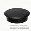 6pcs 80mm Desk Grommet Round Desk Hole Cover Practical Cord Grommet  Countertop
