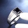 Personality High Quality Big Stone Rings for Men Women Punk Hip Hop 316L Stainless Steel Ring Fashion Jewelry Gifts Dropshipping