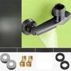 Bathroom Shower Set Household Copper Shower Faucet Wall-mounted Bathtub Faucet Rain Shower Sets Bathroom Accessories