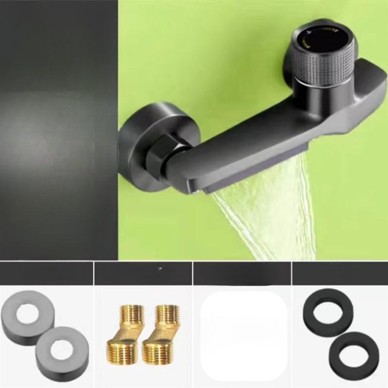 Bathroom Shower Set Household Copper Shower Faucet Wall-mounted Bathtub Faucet Rain Shower Sets Bathroom Accessories