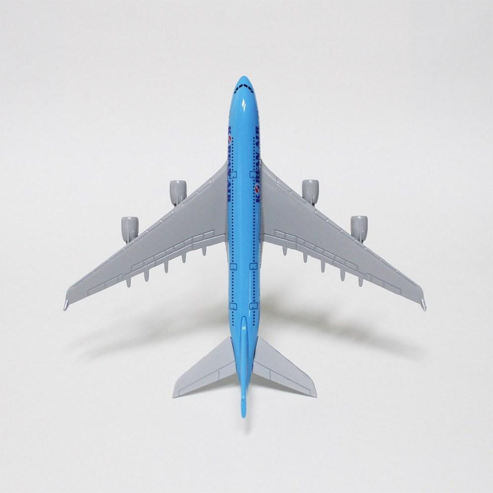 JJC Diecast Miniature Aircraft Model - Korean Air A380 (1:400, 16cm) - Decorative Collectible