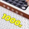1000x Silicone Furniture Dots Self-Adhesive Clear Door Stop Rubber Damper Buffer Cabinet Bumpers Cushion Protective Pads