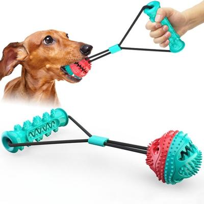 Pet Supplies Toy Set, Drawstring Training, Teeth Grinding, Biting Resistance, Leaky Feeding Ball Dog Toy
