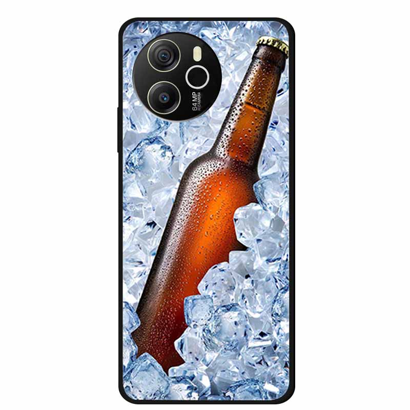 For Blackview Shark 8 Case Shark8 Black Silicone Soft Back Cover Case For Blackview Shark 8 Phone Case Cover Protective Shell