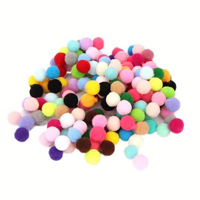 DIY Decoration Making Color Mix High Elastic Pom Poms Colored Drops 10mm 300p, Mixed Colors, 2 Pieces, Korean Toy Supplies