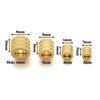 10Pcs Stainless Steel Big Hole Cylinder Loose Spacer Beads Charms for DIY Jewelry Making Bracelets Necklaces Findings Wholesale