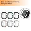 Screen Protector Case for Watch Waterproof Hard PC Bumper Protective Cover Antiscratch