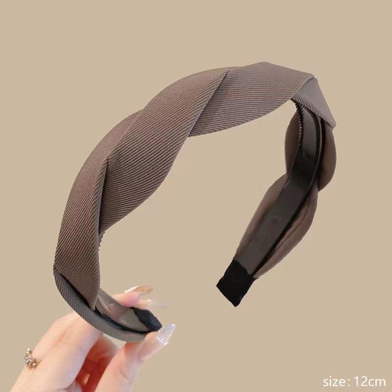 Women's Retro Korean Christmas Headband: High-End Autumn/Winter Hair Jewelry & Versatile Accessory
