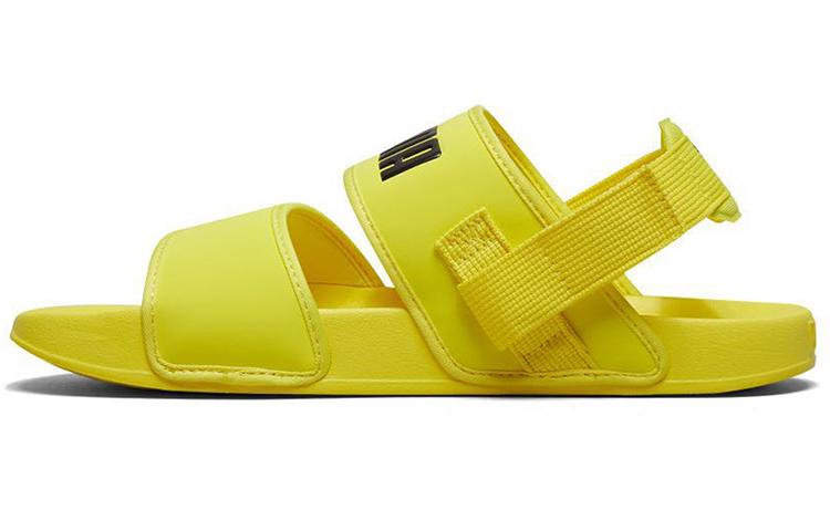 PUMA Leadcat Ylm Lite Sandal  Yellow  Women s 370733-04 35.5