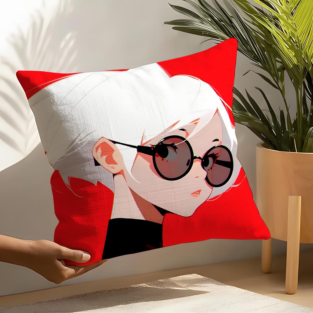 Yayoi Kusama Minimalism Pillow Case Linen Cushion Covers For Decorative Sofa Home Pillows Case Car Chair Pillows Cases