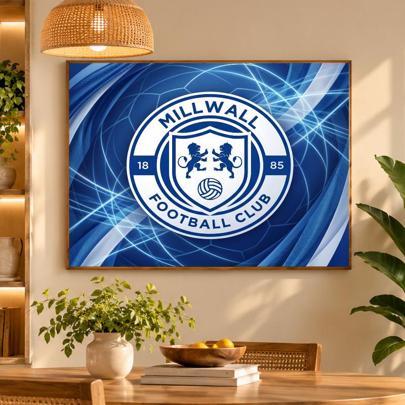 5D Diamond Painting Millwall Football DIY Full Drill Diamond Art Kit Home Decoration