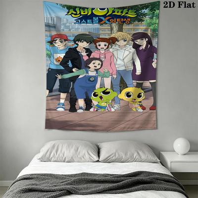 Fantasy Cartoon Characters Pattern Home Decor Tapestry, Wall Hanging, Decorative RV Wall Cloth.XGT0914464