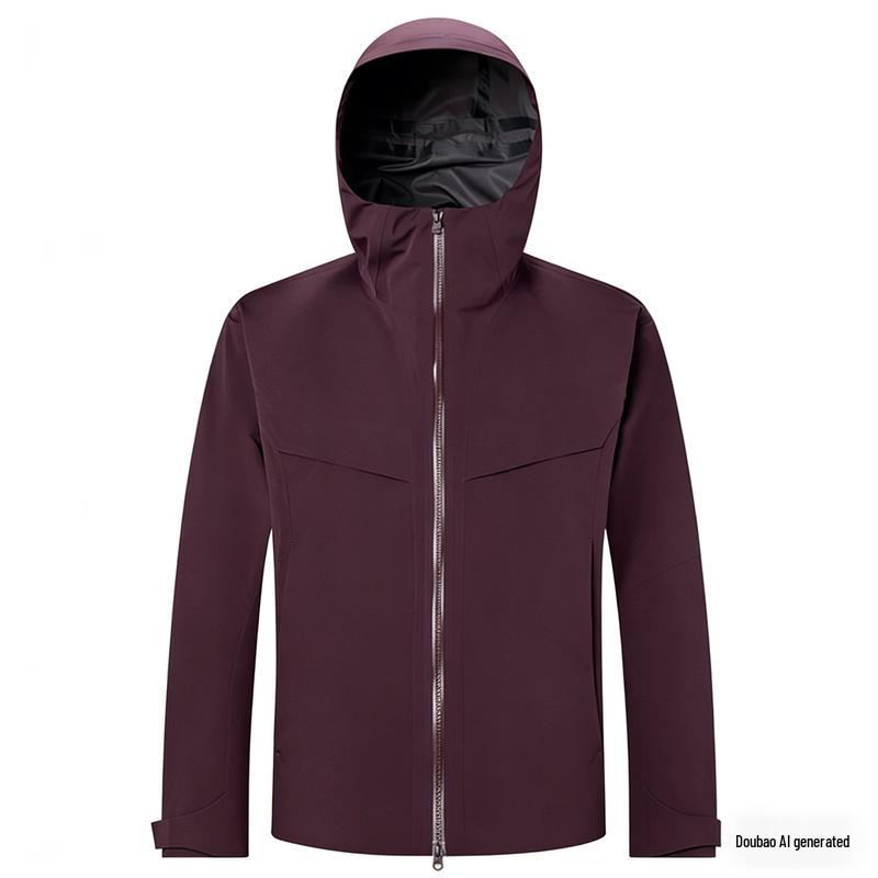 PERFEITO CRIATIVO Unisex Hardshell Windbreaker -D