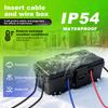 Weatherproof Electrical Connection Box  25.8x12.7x9.5cm Outdoor Electrical Box,Waterproof Extension Cord Covers for Plug Cables