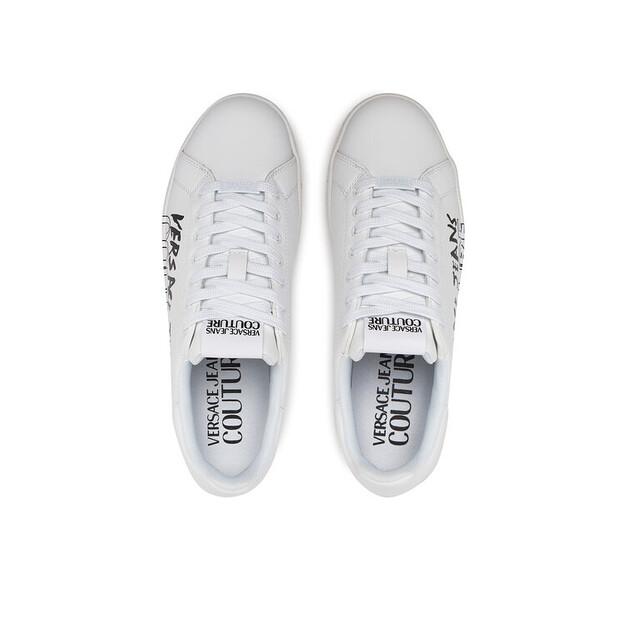Мужские кроссовки Versace Jeans Couture 78ya3skc белые