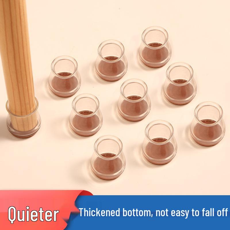 Thick Felt Floor-Protecting Chair and Table Leg Covers