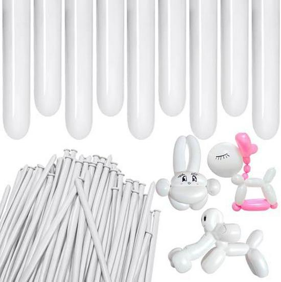 260 Pack of Thickened Long Magic Balloons for Modeling, Weaving, Birthday Decorations, and Ground Promotions
