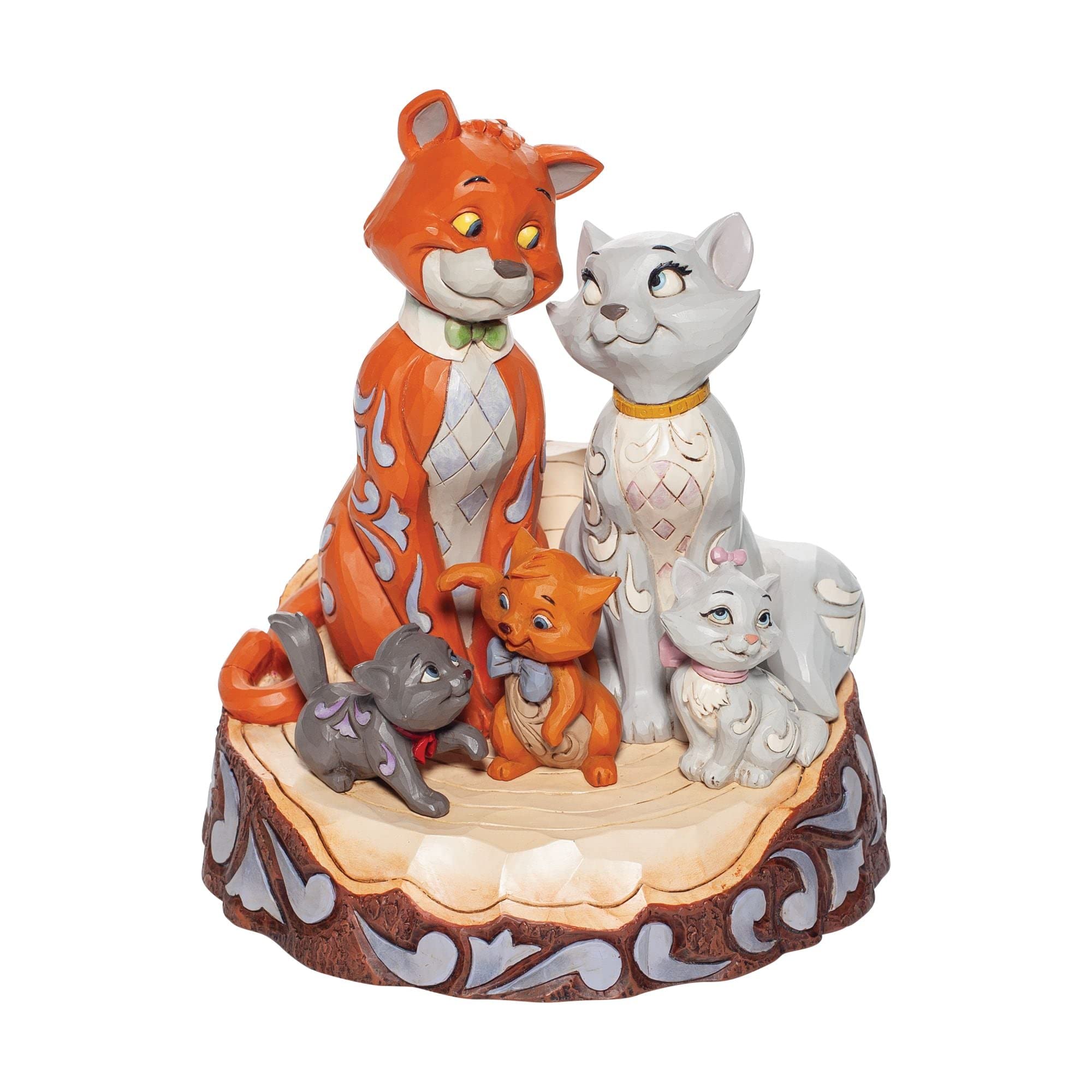 

enesco Disney Традиции Модная кошачья семья 6007057