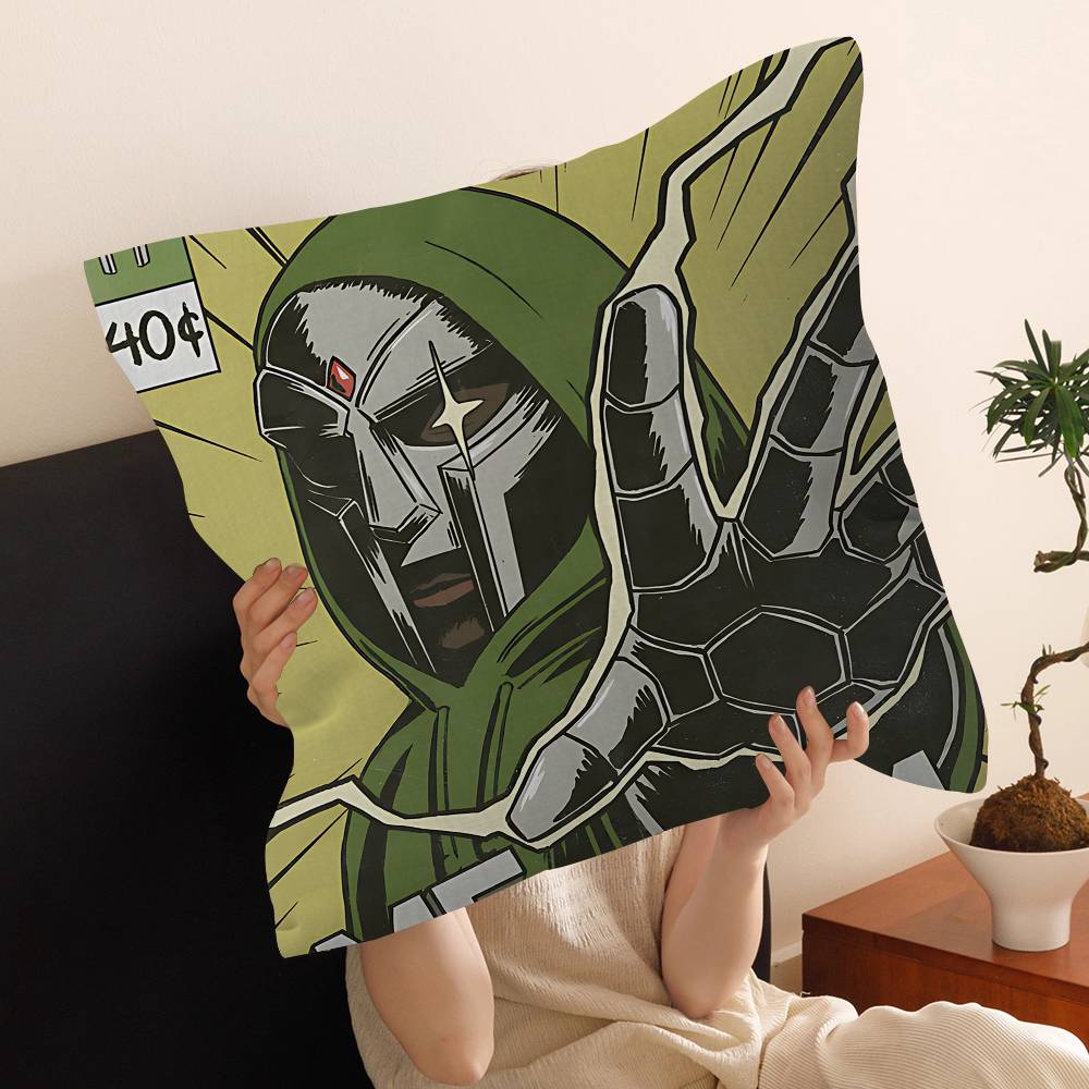 M-MF Doom Kissenbezug Kissenhülle Dekokissenbezug Bedruckter Kissenbezug für Sofa