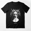 Camisetas Gráficas Divertidas de Horror de Monja Impía Cuello Redondo Ropa de Verano para Hombre Linda Camiseta Estampada de Pareja Satánica Top Cómodo