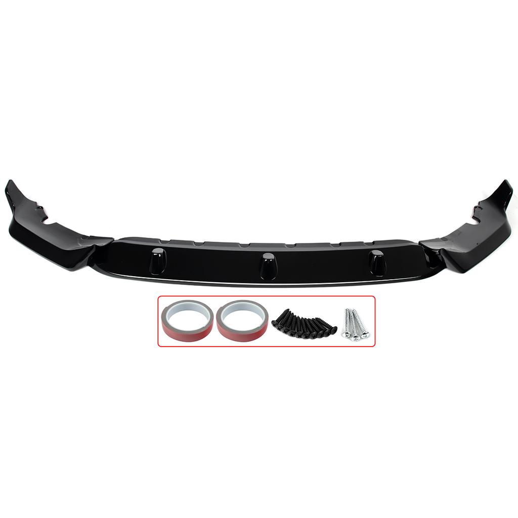 Gloss BLACK ABS Front Lip Splitter Spoiler For BMW X7 G07 M Sport 2019-2022 Set FY6